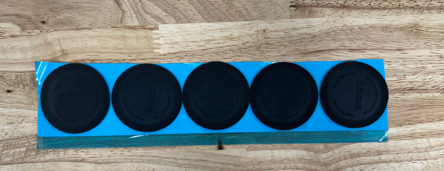 Rubber bottom Row (5pc)
