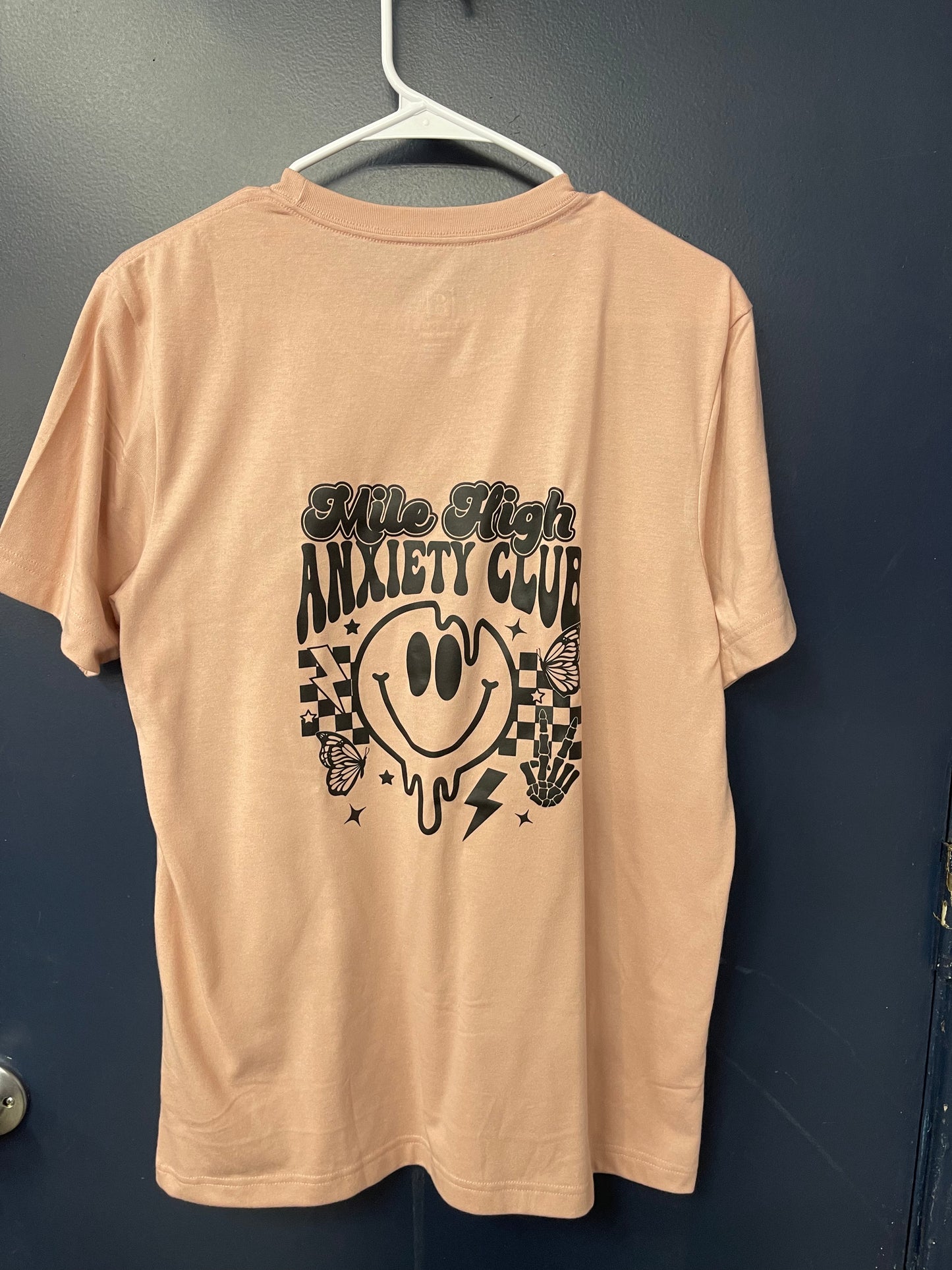 Mauve Mile high unisex tshirt