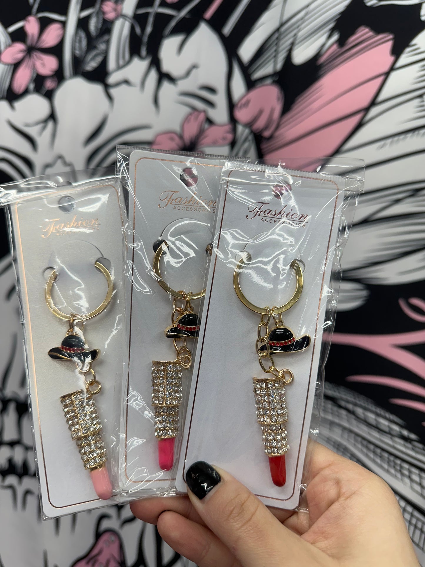 Lipstick Keychains (Ready To Ship: 1-5 Business Days)
