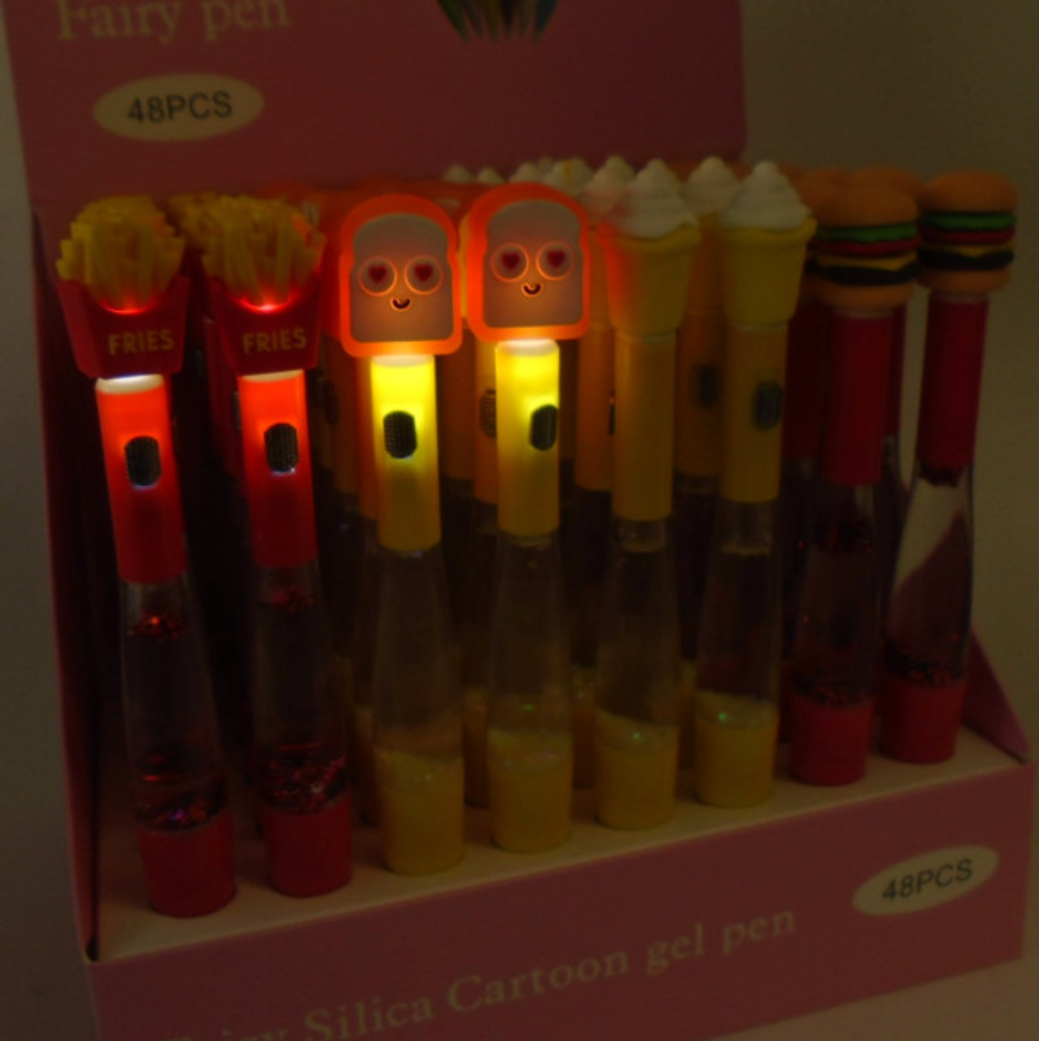 Light up Snow globe Pens