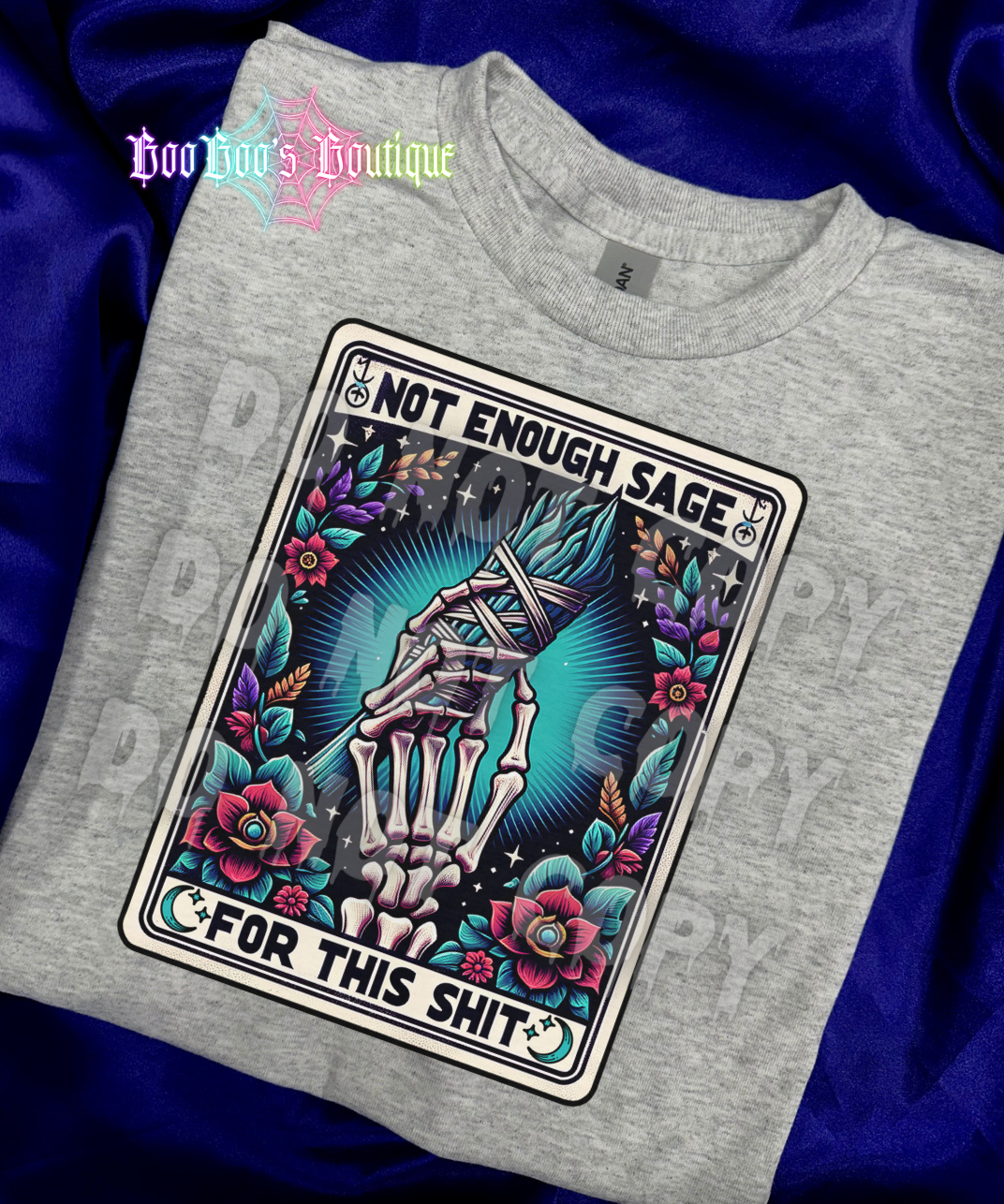 Not enough sage for this Sh*t Unisex HTV T-shirt