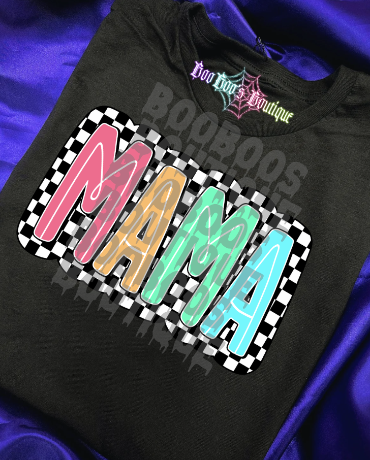Multi Mama Retro HTV Unisex Tshirt (7-10 business days)