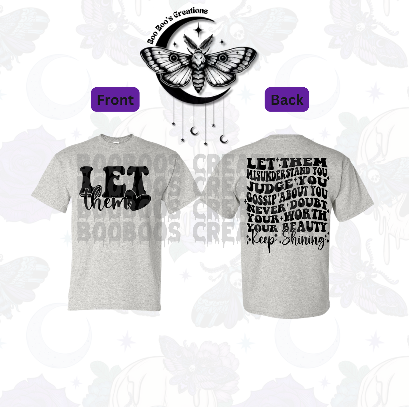 Let Them 2.0 unisex sublimation T-shirt (7 to 10 business days)