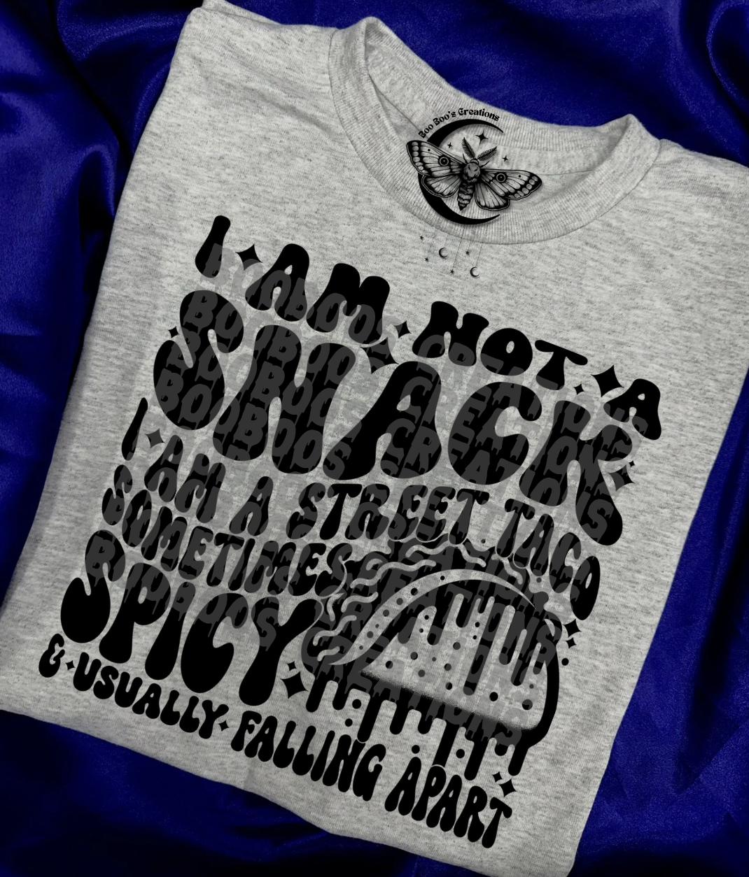 I am not a snack Unisex sublimation Tshirt ( 7 to 10 business days)