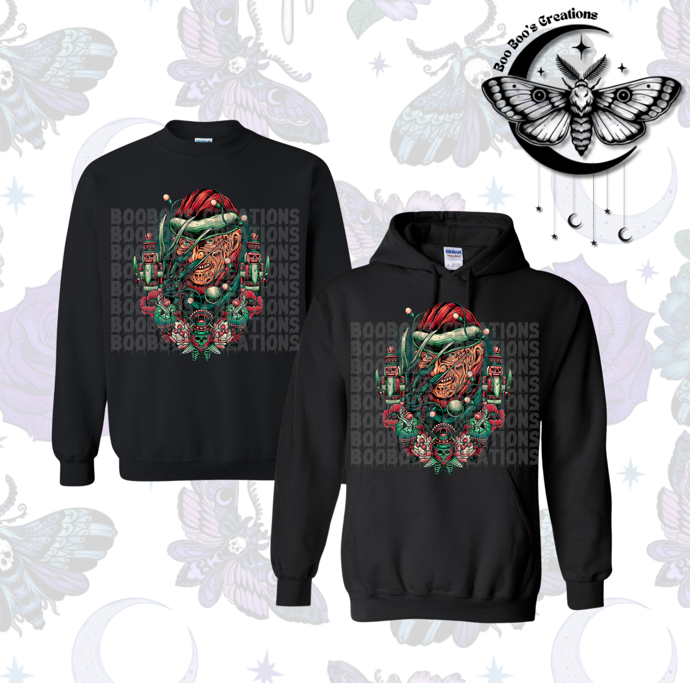 FK Christmas Crew/Hoodie sweatshirt HTV (made to order 7-10 business days)
