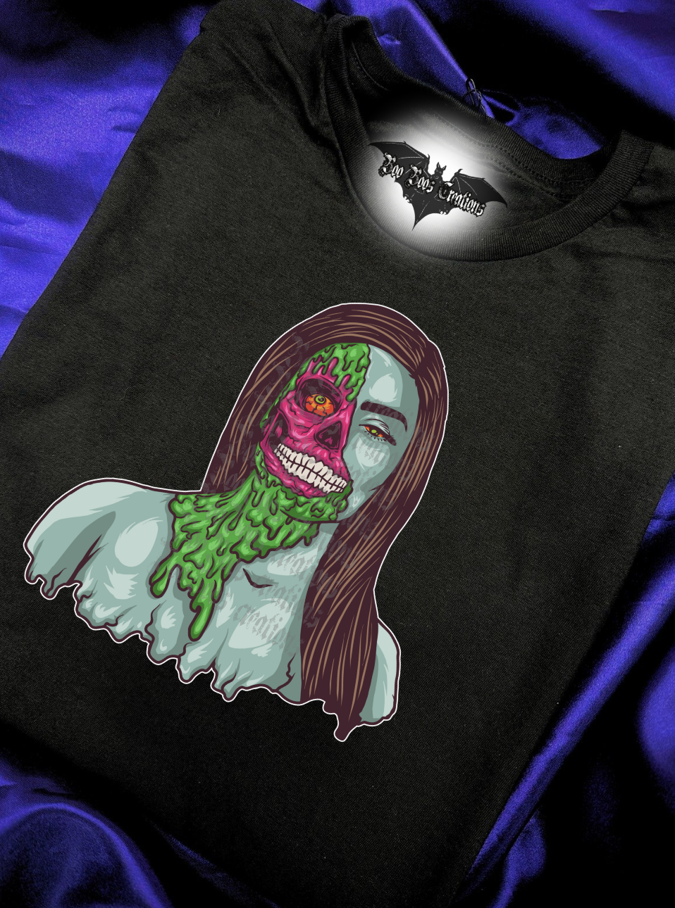 Zombie Woman Unisex HTV Tshirt (1-5 business days)