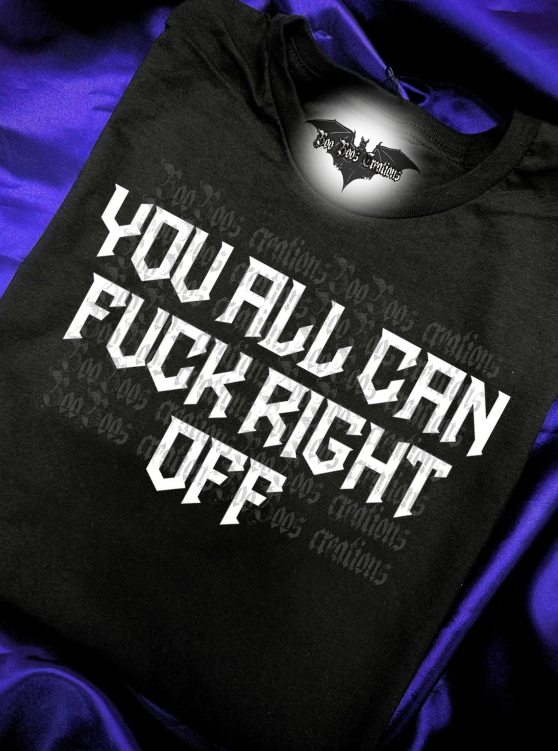 Right Off HTV Tshirt (1-5 business days)