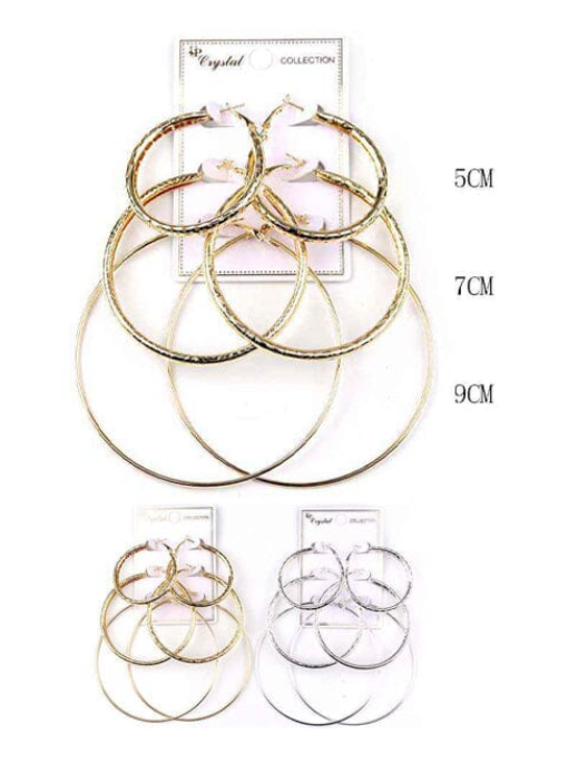 Hooped Earrings Style 1