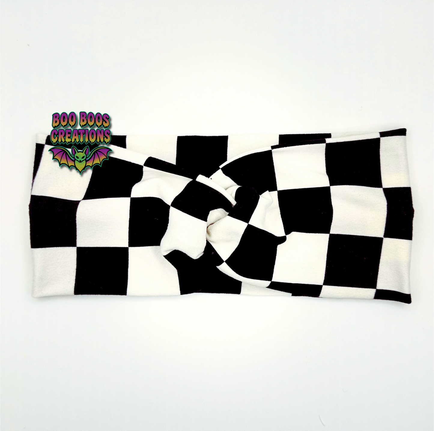 Vortex Checkered Twist Headband