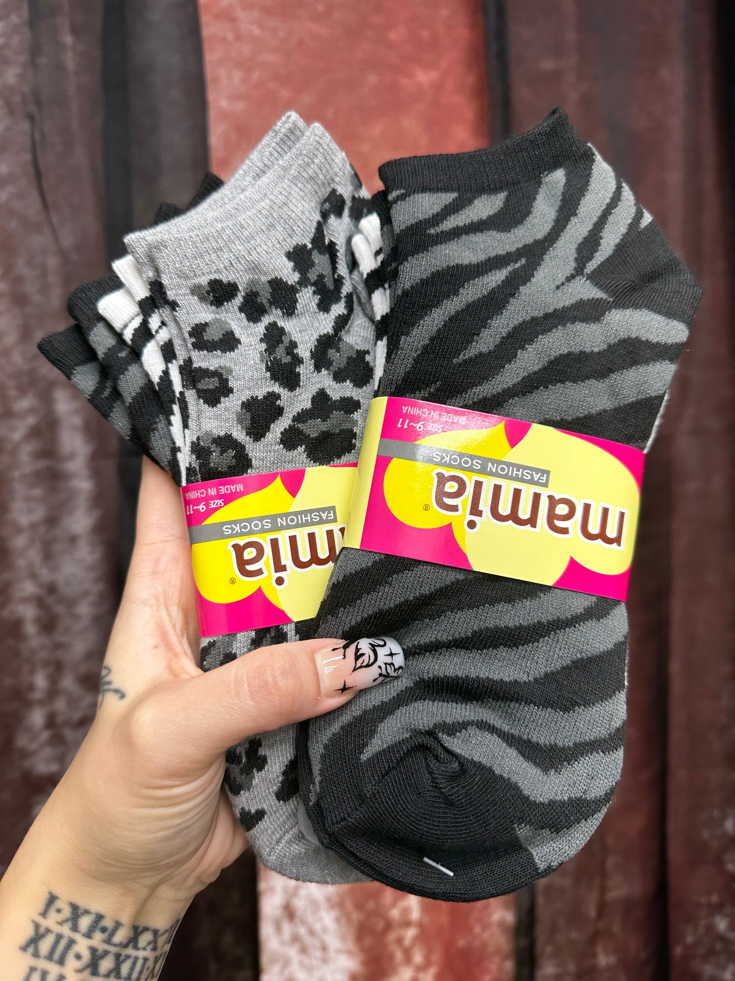 Mystery animal Sock Set (3 pairs)
