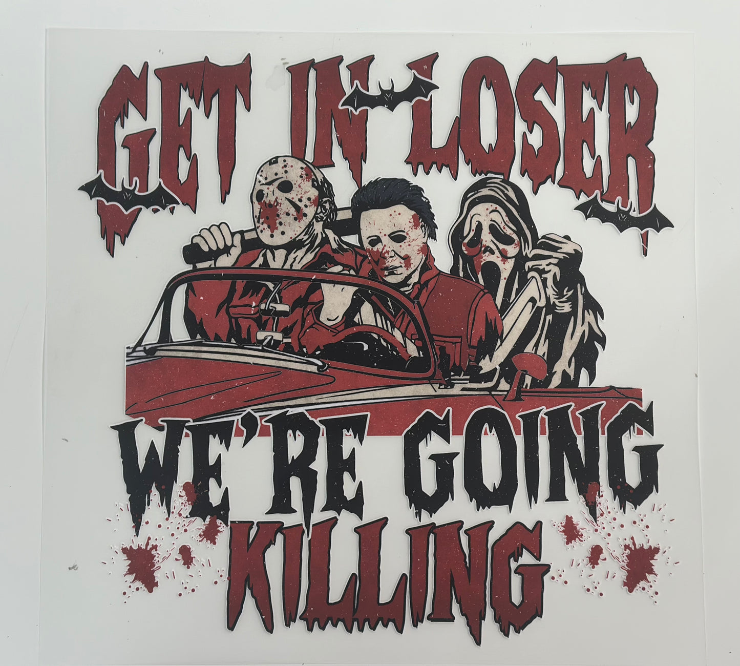 GET IN LOSER CLEAR FILM TRANFER