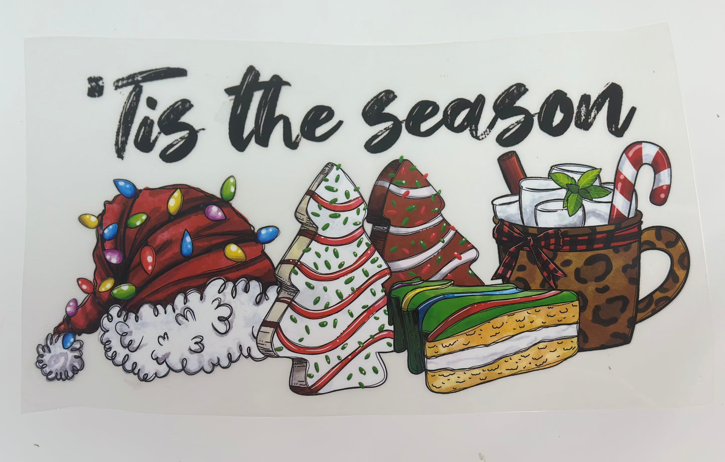 TIS THE SEASON CLEAR FILM TRANSFER