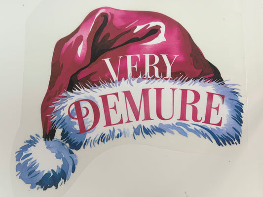 VERY DEMURE CLEAR FILM TRANSFER