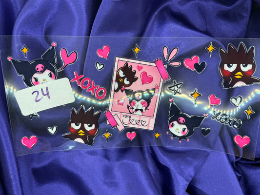 #24 XOXO Kitty UV DTF Transfer