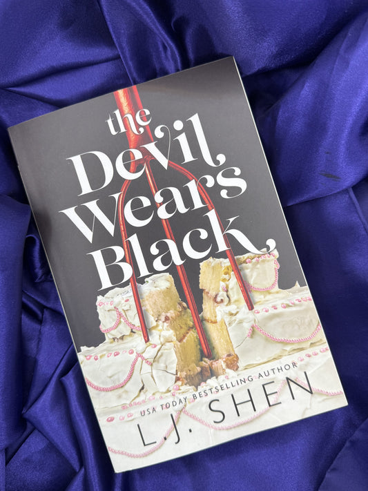 Paperback - STANDALONE - The Devil wears black - L.J Shen - (NEW) (Ready To Ship: 1-5 business days)