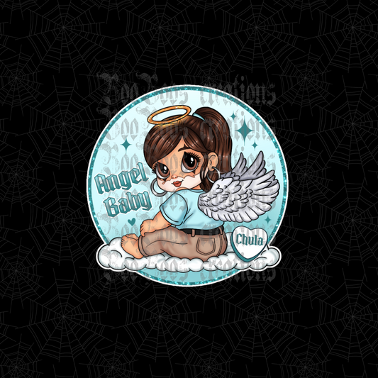 Angel Baby 4 inch Vinyl Decal
