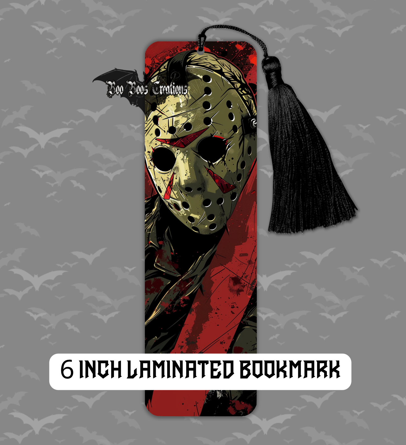 Camper Slasher 6 Inch laminated Bookmark