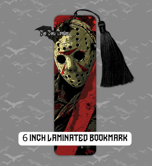 Camper Slasher 6 Inch laminated Bookmark
