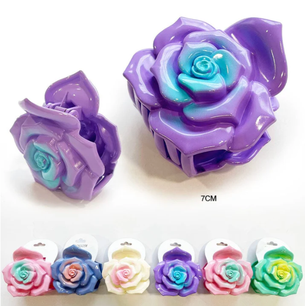 Rose Hairclips Ombre