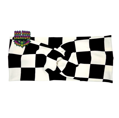 Vortex Checkered Twist Headband