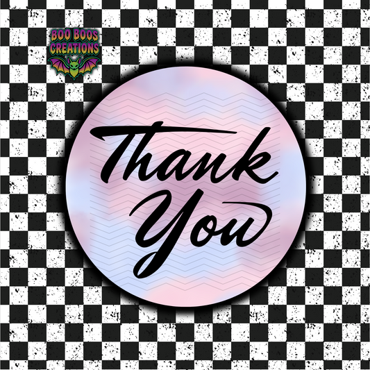 Thank you circle PNG FILE